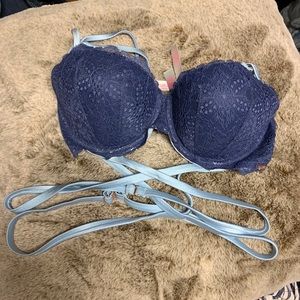 Pink Victoria secret bra